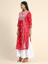 Hand Embroidery Chikankari Long Kurti for Women